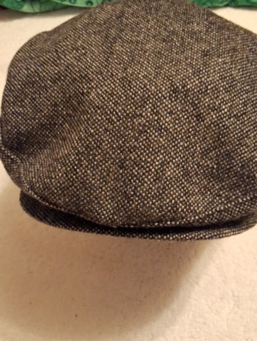Dockers Mens Gray Tweed Cap Size XL
